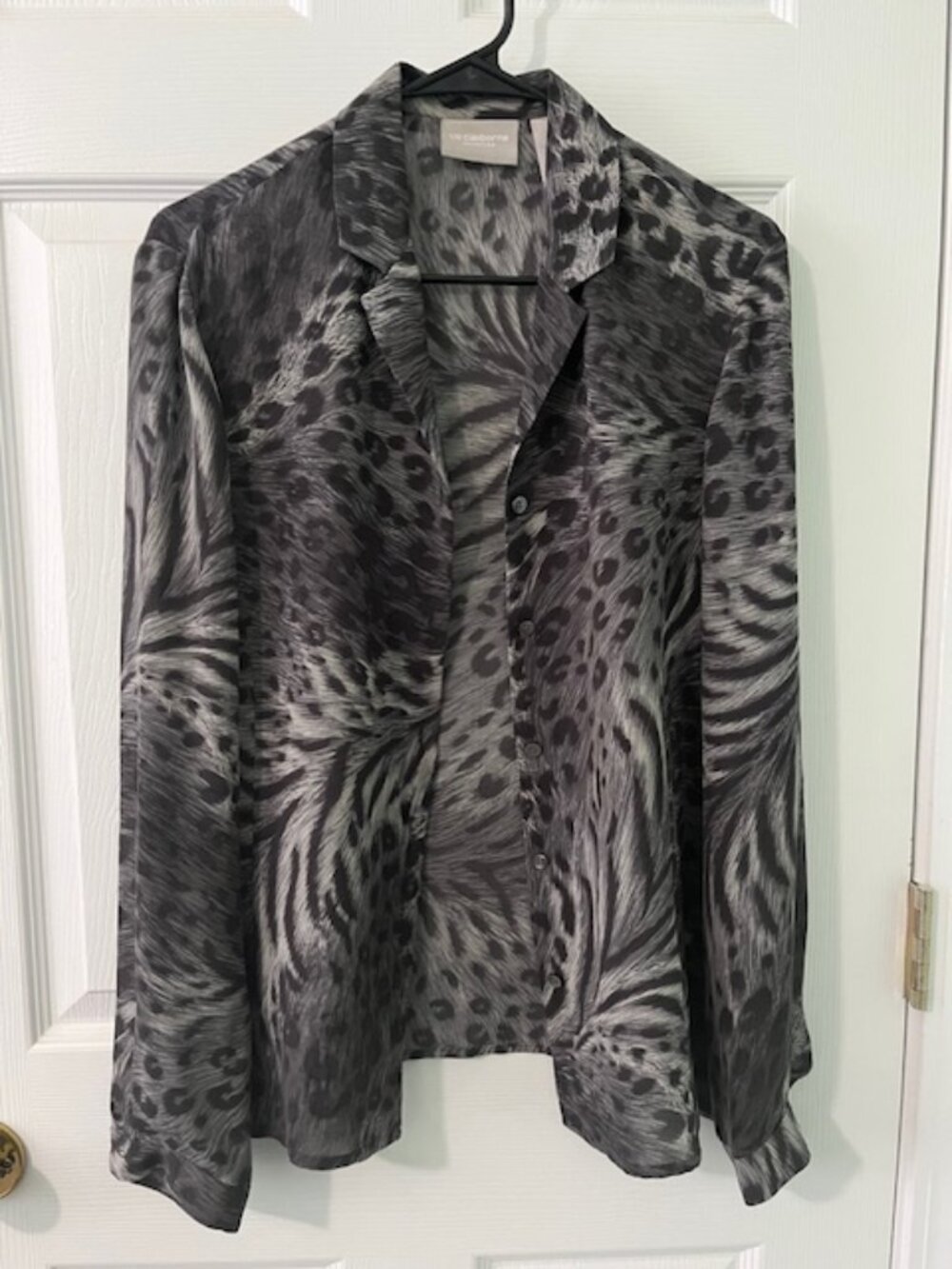 Liz Claiborne Collections Animal Print Blouse